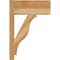 Ekena Millwork Funston Block Rough Sawn Outlooker, Western Red Cedar, 8"W x 18"D x 26"H OUT08X18X26FST05RWR - alternate 2